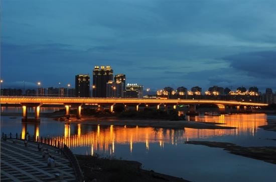 福州江滨夜景